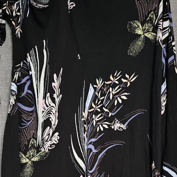 Free People Clear Skies Shift Dress Black Small Preloved - Picture 3 of 5